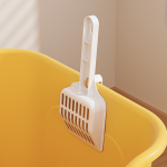 【AutoScoop】Large Long-Handle Cat Litter Scoop with One-Touch Emptying Feature