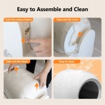 【AutoScoop】Smart 70L Self-Cleaning Litter Box with APP Control - No More Manual Scooping 【AutoScoop】Smart 70L Self-Cleaning Litter Box with APP Control - No More Manual Scooping