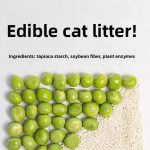 High-Absorption Eco-Friendly Corn & Tapioca Cat Litter 2.4kg – Fast-Clumping, Natural Odor Control